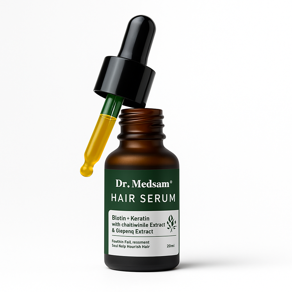 Dr. Medsam 4-in-1 Hair Serum with Biotin, Keratin & Herbal Extracts