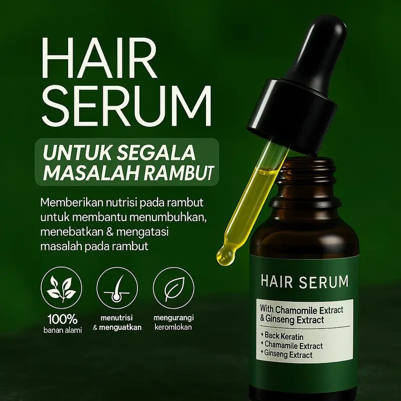 Dr. Medsam 4-in-1 Hair Serum with Biotin, Keratin & Herbal Extracts