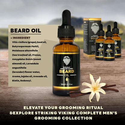 Dr.Medsam Beard Oil – Nourishing & Hydrating Grooming Serum 30ml