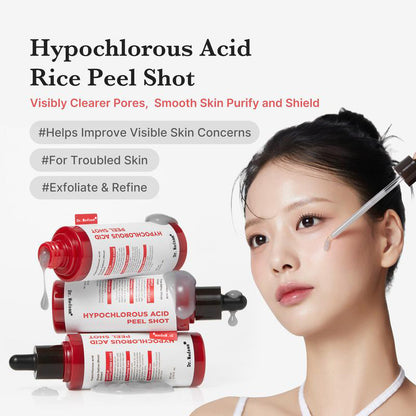 Hypochlorous Acid Rice Exfoliating Essence – Face & Body Scrub