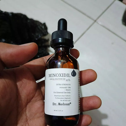 10% Minoxidil Hair Growth Serum – Biotin Beard & Scalp Tonic 60ml