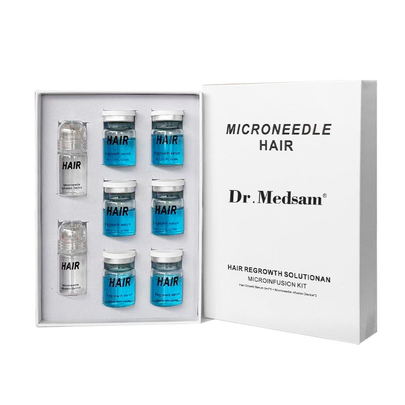 Blue Copper Peptide Microneedling Scalp Essence – Hair Growth Serum