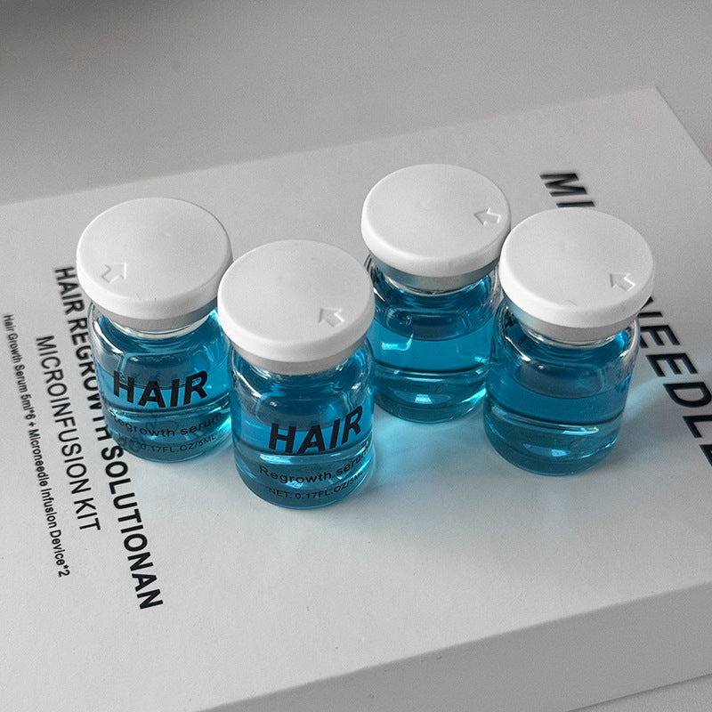 Blue Copper Peptide Microneedling Scalp Essence – Hair Growth Serum